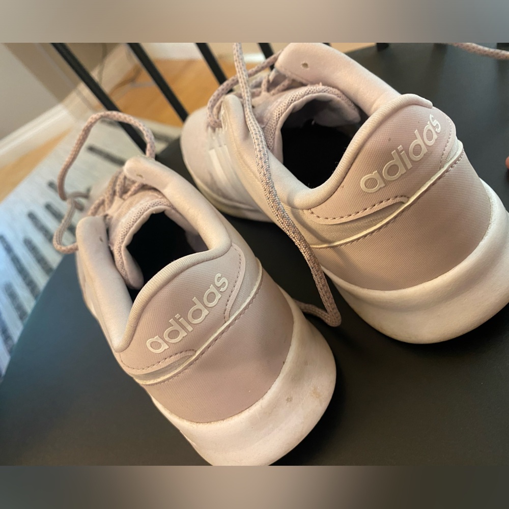 Adidas - women’s tennis shoe size 7 color: soft pink. Great condition. - Picture 7 of 7